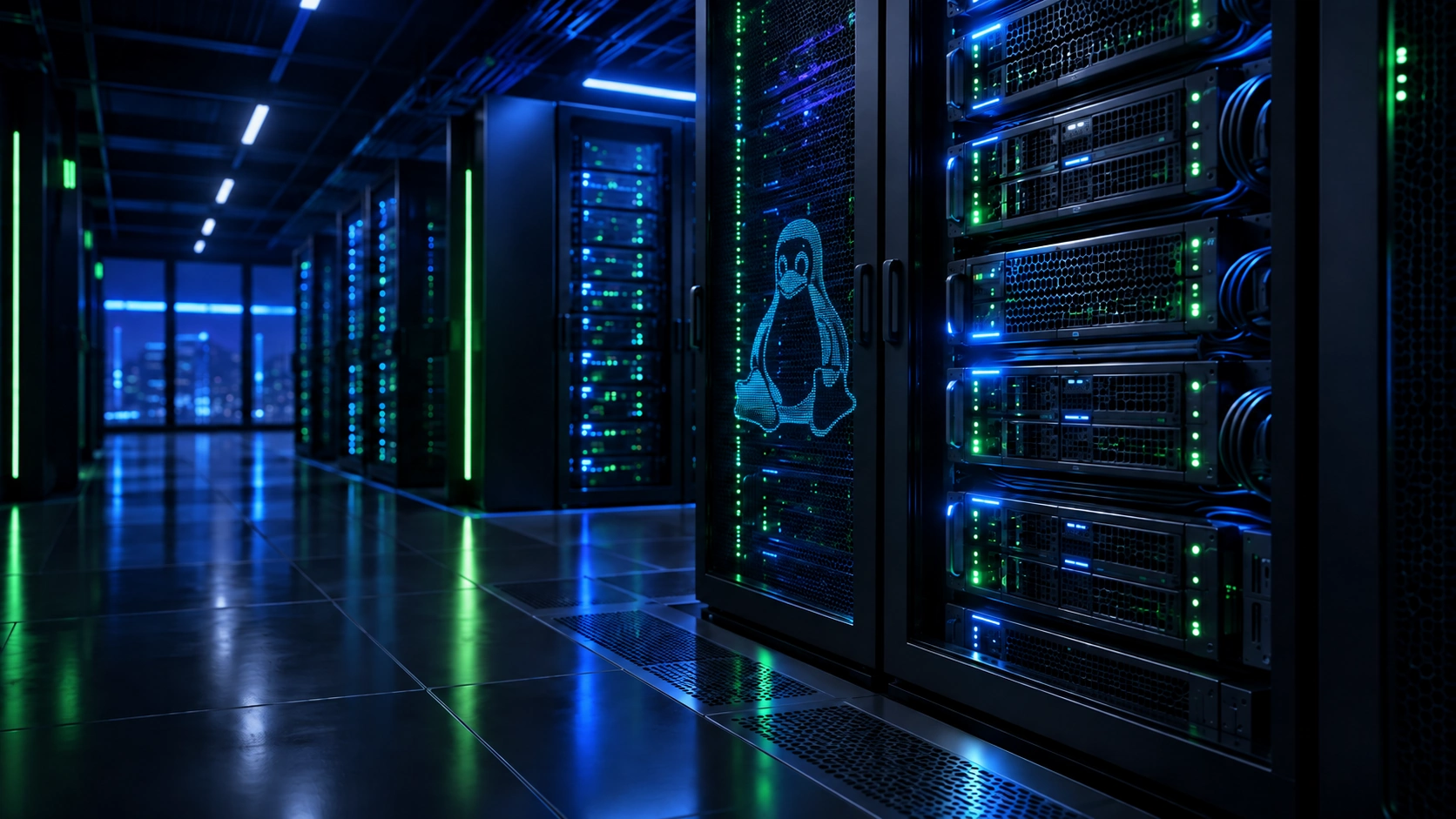Linux VPS server infrastructure